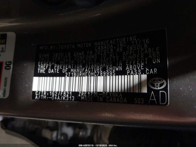 Toyota Corolla Le Image 4