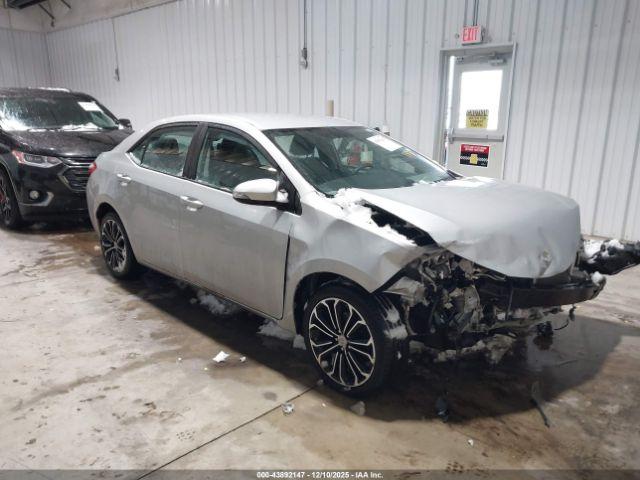  Salvage Toyota Corolla