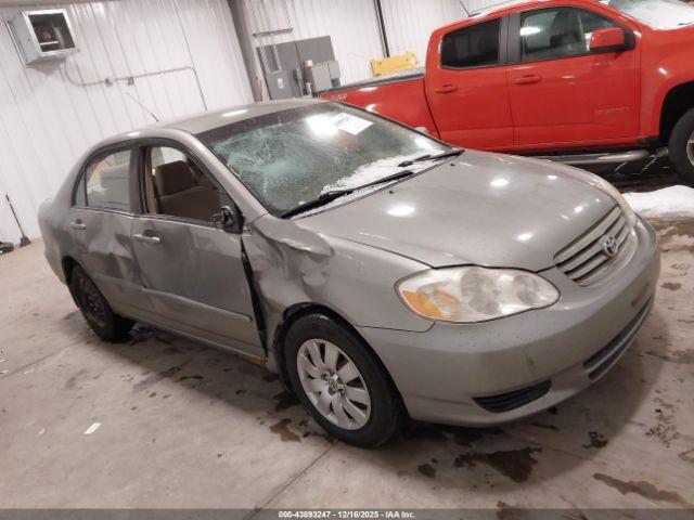  Salvage Toyota Corolla